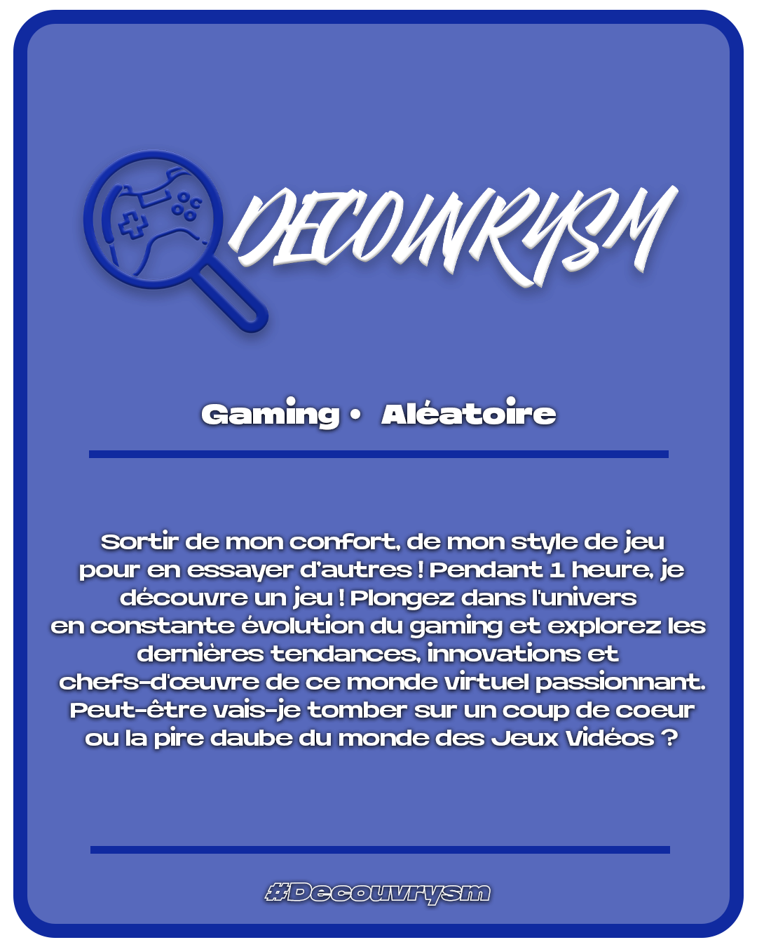 Decouvrysm s3