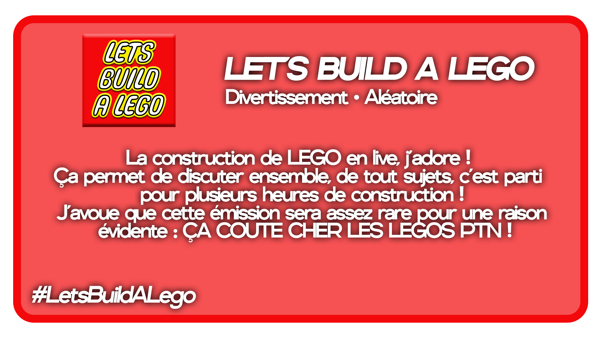 Let s build a lego 1